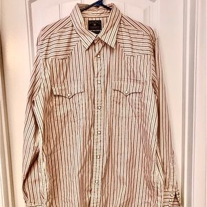 Lucky Brand Long Sleeve Button Down Shirt XL
